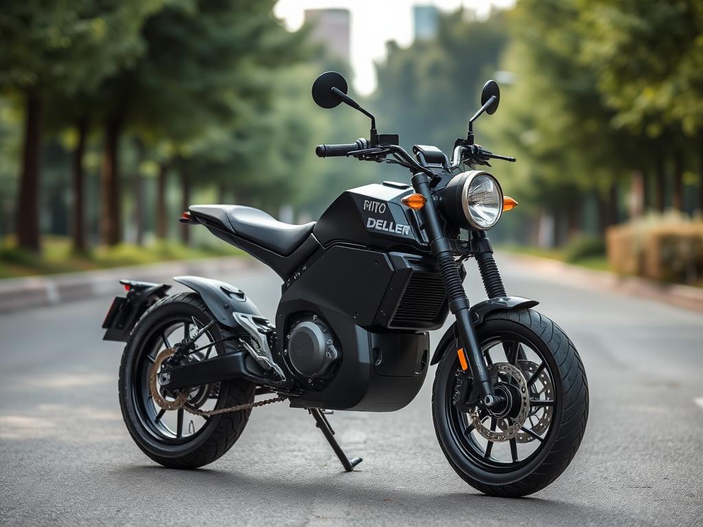 Deller electric motorcycle Deller electric motorcycleфото