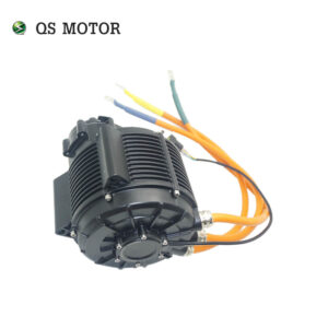 QS 12 kw Motor QSJ165A-60 Rated 12000W Max 20000W V3 IPM QS 165 Motor PMSM Mid Drive Motor with 1:2.37 Gearbox for Off-road Dirtbikeand Lightbike
